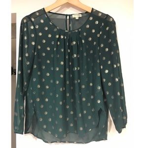 Maison Jules Chiffon Shirt size XS